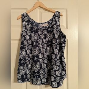 Faded Glory Sleeveless Blouse